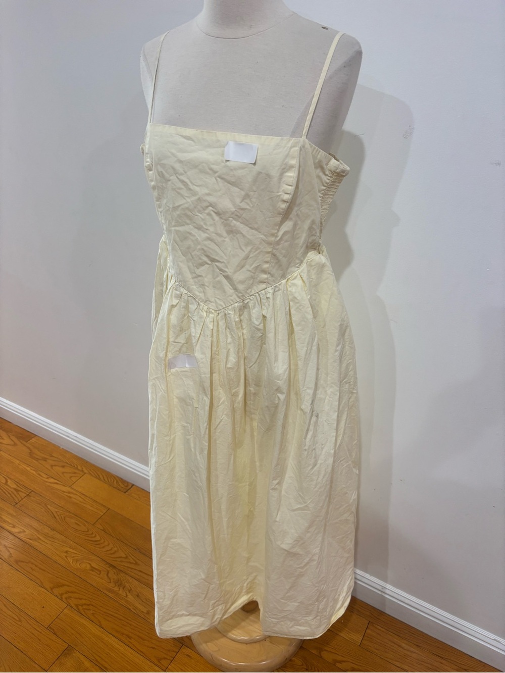 Ronny Kobo x RTR Yellow Corset Midi Dress, Size: 12 - Picture 6 of 15